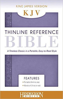 Image of KJV Thinline Reference Bible-Lilac Flexisoft
