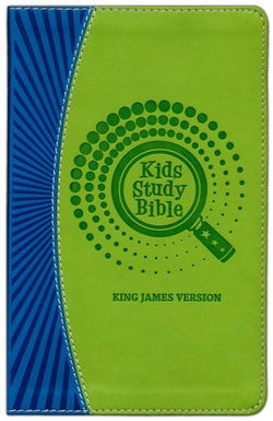 Image of KJV Kids Study Bible Green/Blue Imitation Leather