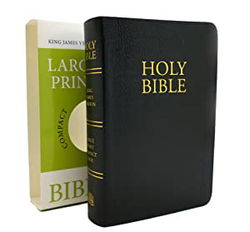 Image of KJV Compact Bible Bonded Leather Large Print