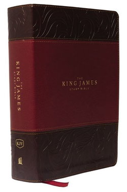 Image of KJV Study Bible, Imitation Leather, Burgundy, Indexed