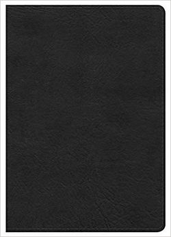 Image of KJV Large Print Compact Reference Bible, Black Leathertouch
