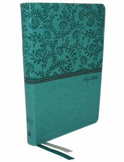 Image of KJV, Thinline Bible, Large Print, Leathersoft, Green