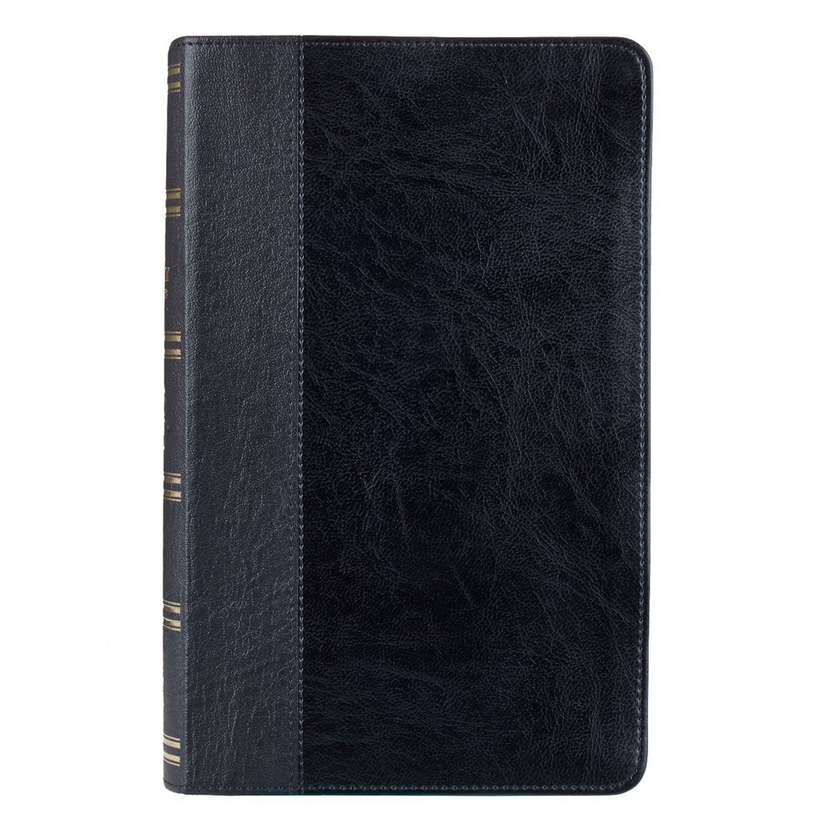 Image of KJV Giant Print Thumb Index Edition: Black LuxLeather