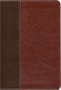 Image of KJV Life Application Study Bible, Red Letter, Leatherlike, Brown/