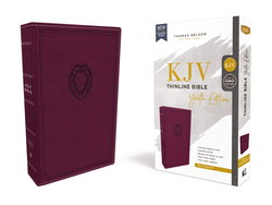 Image of KJV, Thinline Bible Youth Edition, Leathersoft, Purple,