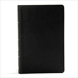Image of KJV Large Print Personal Size Reference Bible, Black Leathertouch Indexed