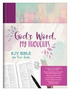 Image of God’s Word, My Thoughts KJV Bible for Teen Girls