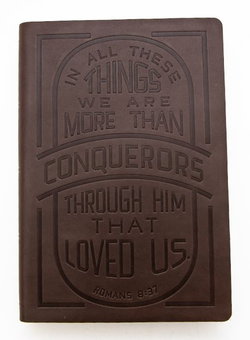 Image of KJV Large Print Verse Art Cover Bible – Brown