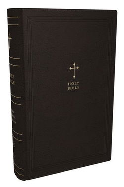 Image of KJV Compact Reference Bible, Leathersoft, Black w/ Zipper