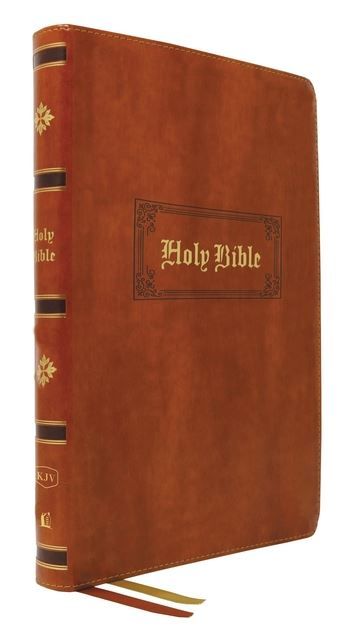 Image of KJV Giant Print Thinline Bible, Vintage Series – Tan