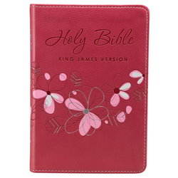 Image of KJV Bible Compact Pink