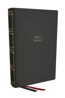 Image of KJV Grey Compact Center-Column Reference Bible