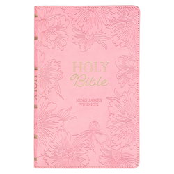 Image of KJV Blossom Pink Faux Leather Gift Edition