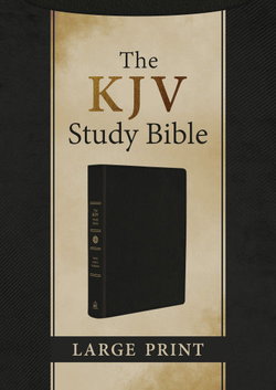 Image of The KJV Study Bible, Large Print, Black Genuine Leather