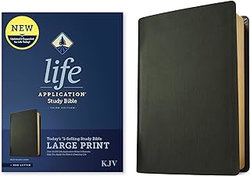 Image of KJV Life Application Study Bible, Third Edition, Large Print