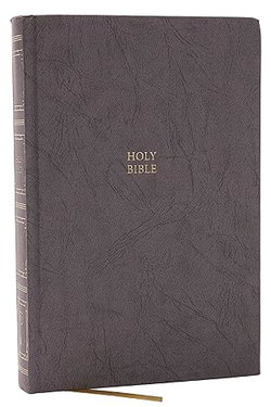 Image of KJV Holy Bible: Paragraph-Style Large Print Thinline Grey Hardcover