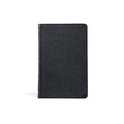 Image of KJV Thinline Bible Black Genuine Leather, Indexed