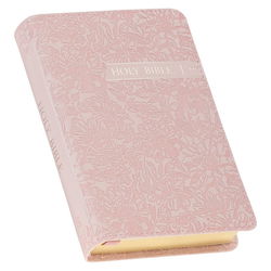 Image of KJV Bible Pocket Faux Leather, Pink