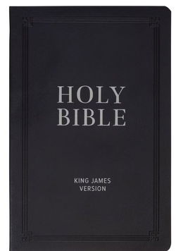 Image of KJV Bible Gift Faux Leather, Black