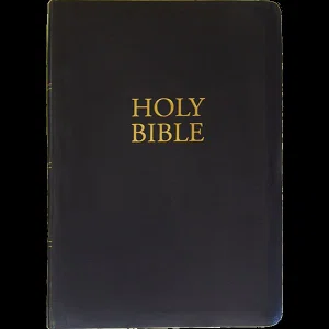 KJV Giant Print Bible | Black | Imitation Leather