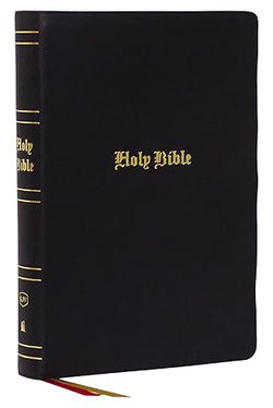 Image of KJV Holy Bible: Super Giant Print, Black Genuine Leather, Indexed