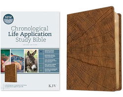Image of KJV Chronological Life Application Study Bible, Second Edition Brown Leatherlike
