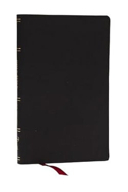 Image of KJV Personal Size New Testament, Black Genuine Leather, Red Letter
