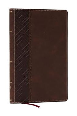Image of KJV Personal Size New Testament, Brown Leathersoft, Red Letter, Comfort Print