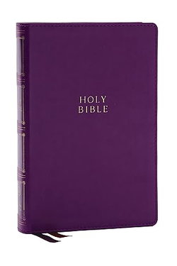 Image of KJV Holy Bible: Compact Bible, Cross Reference, Purple Leathersoft, Indexed