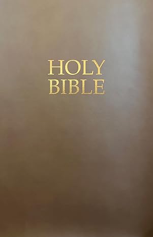 KJVER Gift and Award Holy Bible, Deluxe Edition, Coffee Ultrasoft