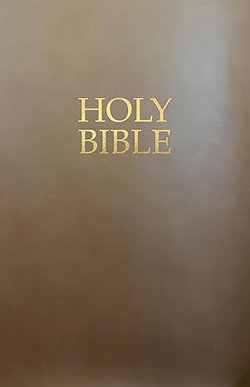 Image of KJVER Gift and Award Holy Bible, Deluxe Edition, Coffee Ultrasoft