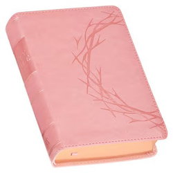 Image of KJV Bible Compact LP Faux Leather, Pink
