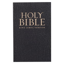 Image of KJV Bible Gift & Award Faux Leather, Black