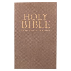 Image of KJV Bible Gift & Award Faux Leather, Antique Gold