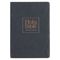 Image of KJV Bible Thinline LP Faux Leather, Black