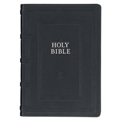 Image of KJV Study Bible Faux Leather, Black