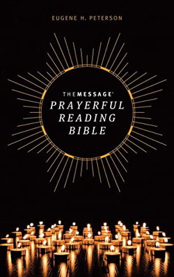 Image of The Message Prayerful Reading Bible -Hardcover