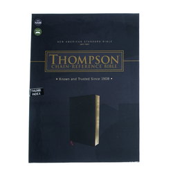 Image of NASB Thompson Chain-Reference Bible – Black