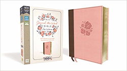 Image of NIV, Journal the Word Bible for Women, Leathersoft, Brown/Pink