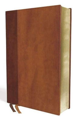 Image of NIV, Giant Print Compact Bible, Leathersoft, Brown, Comfort Print