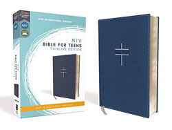 Image of NIV, Bible for Teens, Thinline Edition, Leathersoft, Blue