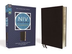 Image of NIV Study Bible, Fully Revised Edition, Bonded Leather, Black