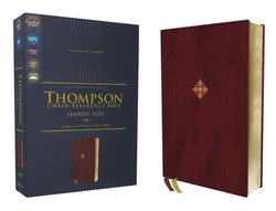 Image of NIV Thompson Chain-Reference Bible, Handy Size, Leathersoft, Burgundy
