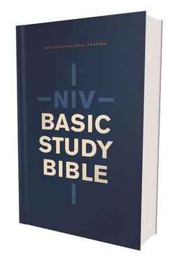 Image of NIV Basic Study Bible, Economy Edition, Paperback, Blue