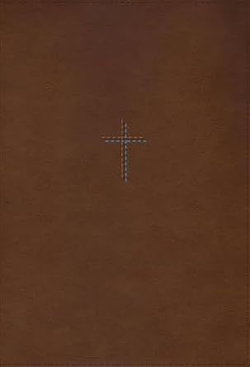Image of NIV Quest Study Bible Large Print Brown Leathersoft Indexed