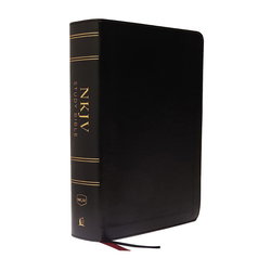 Image of NKJV Study Bible, Imitation Leather, Black