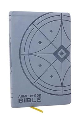 Image of NKJV Armor of God Bible, Blue/Gray Leathersoft