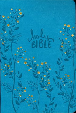 Image of NKJV Bible Giant Print Reference Bible, Aqua