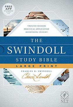 Image of NLT, The Swindoll Study Bible, Large Print