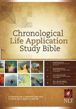 Image of NLT Chronological Life Application Study Bible-Hardcover